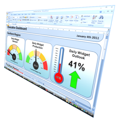 excel dashboard microsoft widgets templates dashboards office kpi example tableau easier knowledge downloads base build think support than sales desde